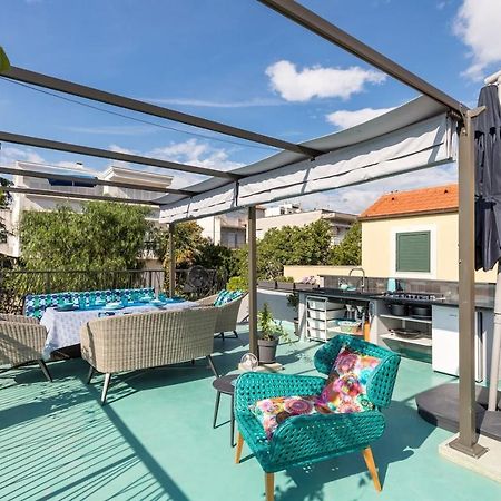 Boutique Triple House With Garden & Roof Terrace Split Exterior foto